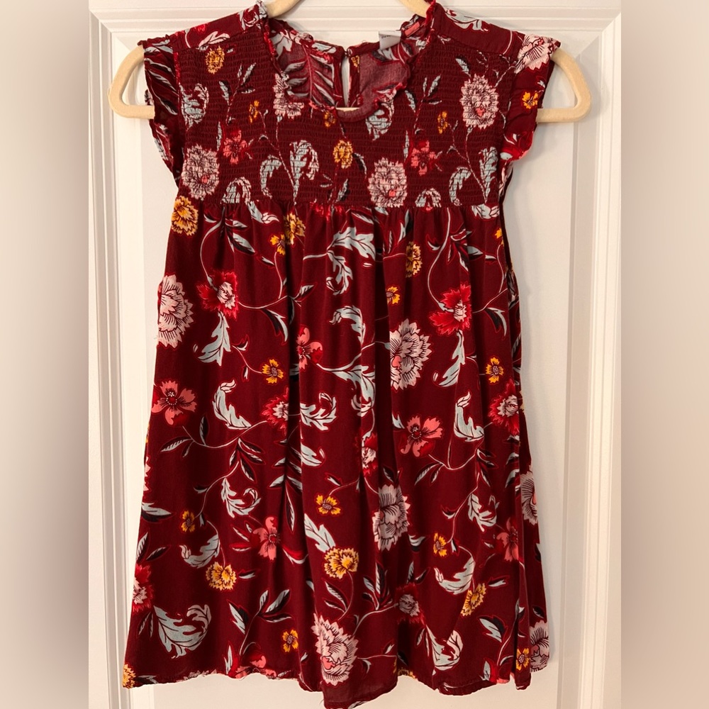 Old Navy L floral sleeveless top
